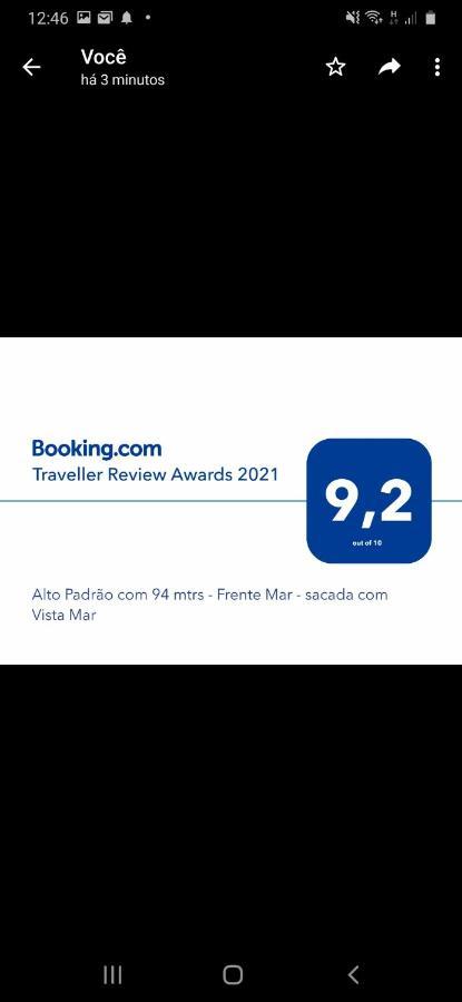 Alto Padrao Com 94 Mtrs - Frente Mar - Sacada Com Vista Mar Apartment Praia Grande (Santos)